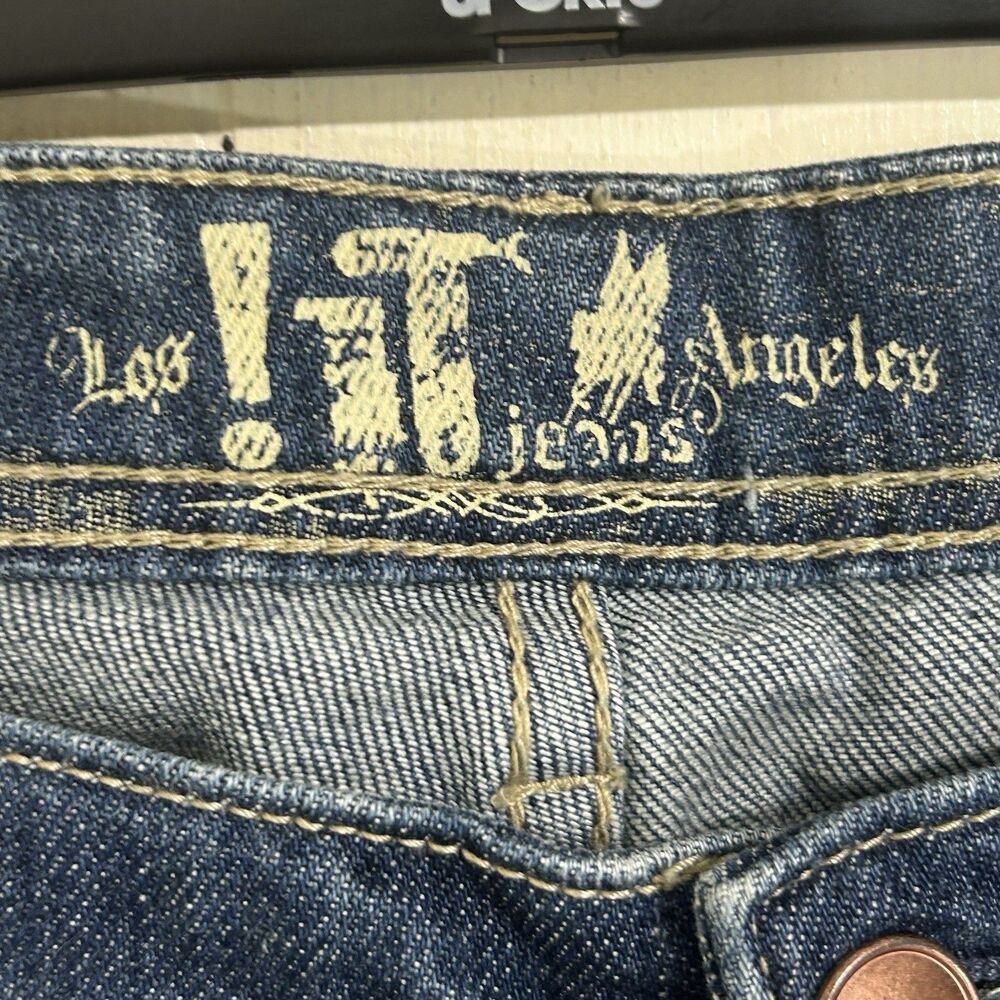 It Jeans Los Angeles Women’s Capri Jeans Size 31 Mid Rise Straight Jeans - Picture 11 of 16